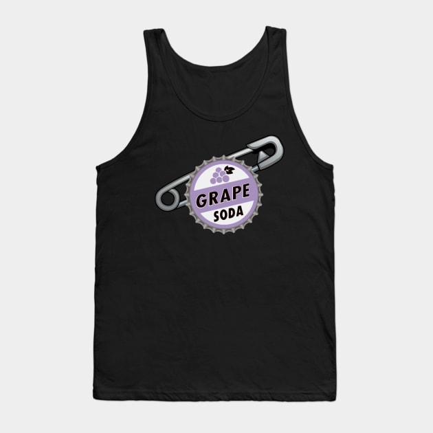 Grape Soda Pin Tank Top by duchessofdisneyland